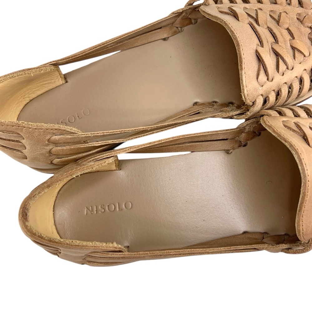 Nisolo Leather Huarache Sandals - Picture 6 of 7
